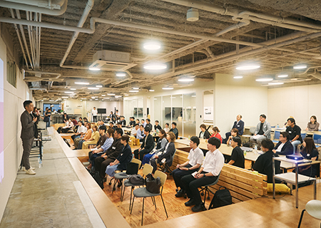 イベント開催時のassemble長岡の会場風景