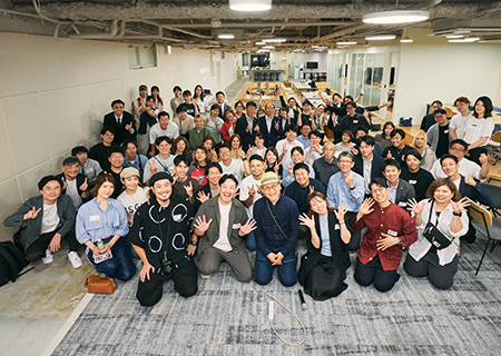 イベント参加者の集合写真
